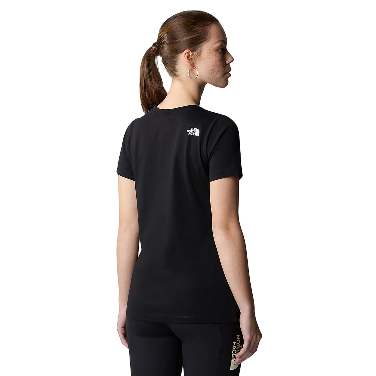 The North Face Easy NF0A87N6JK31 women's short sleeve t-shirt black