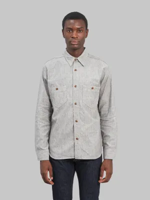 The Rite Stuff Atlas Salt & Pepper Work Shirt Iron Grey