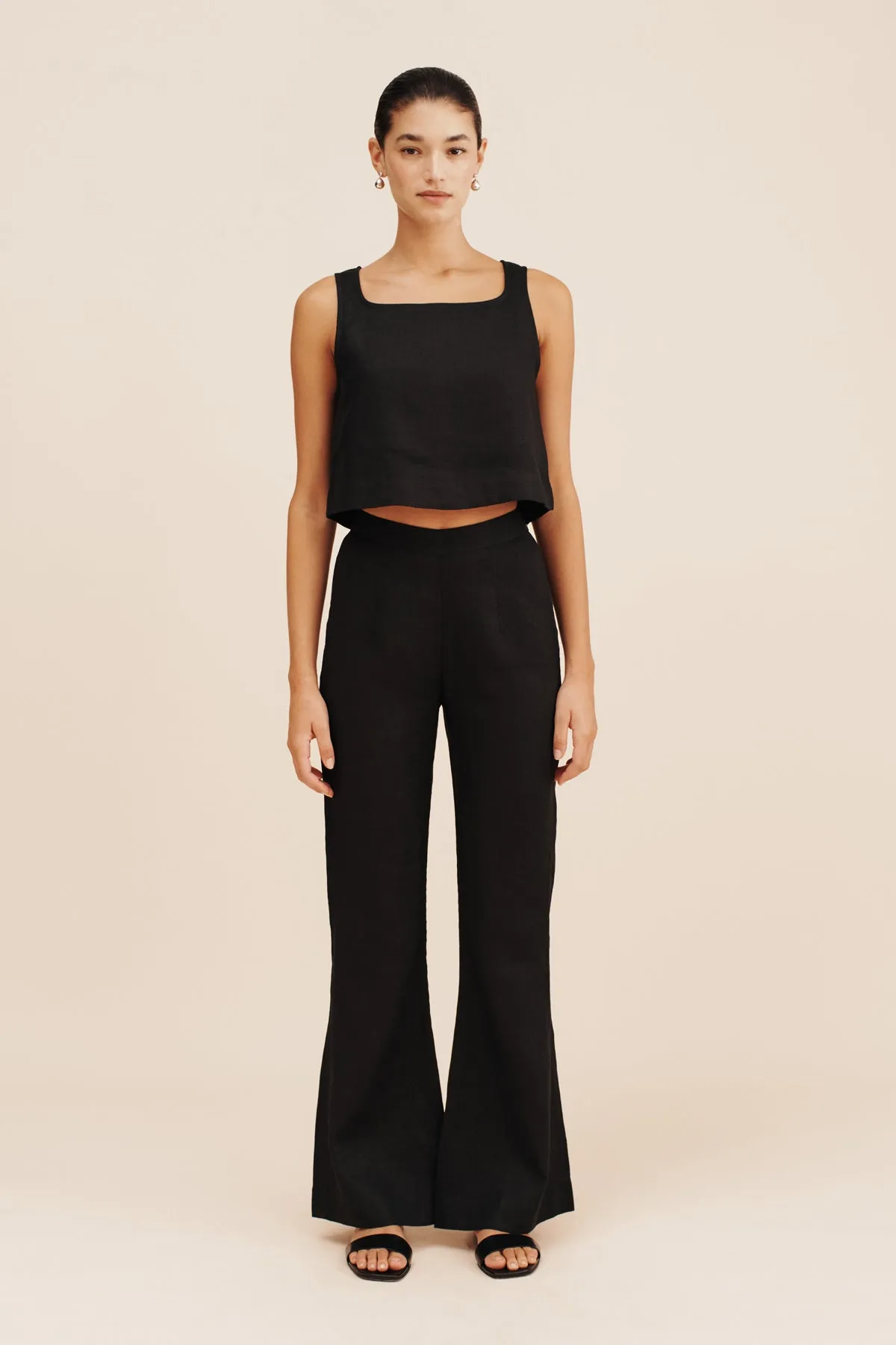 TIA TROUSER - BLACK