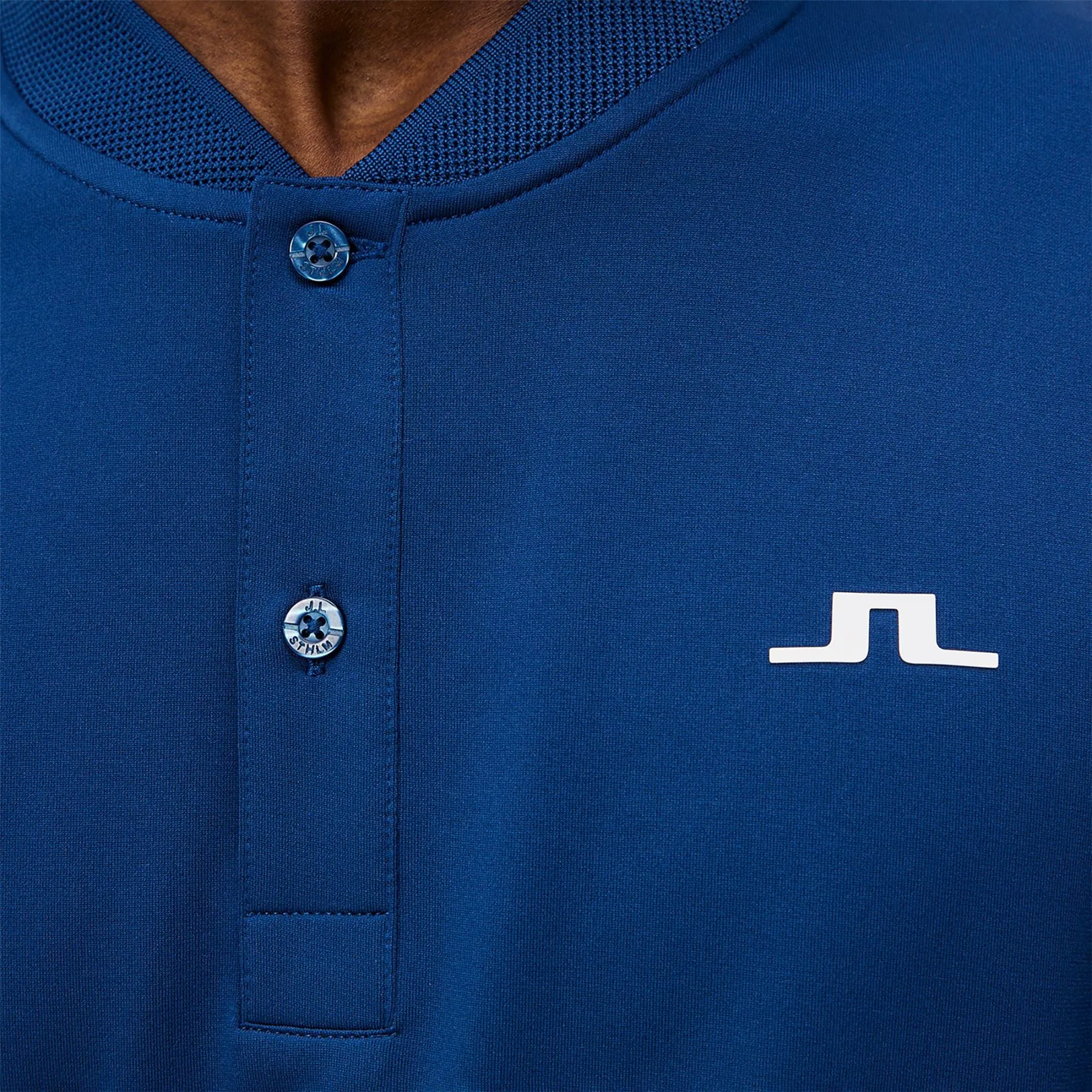 Wince Regular Fit TX Jersey Polo Estate Blue - SS24